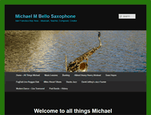 Tablet Screenshot of michaelmbello.com